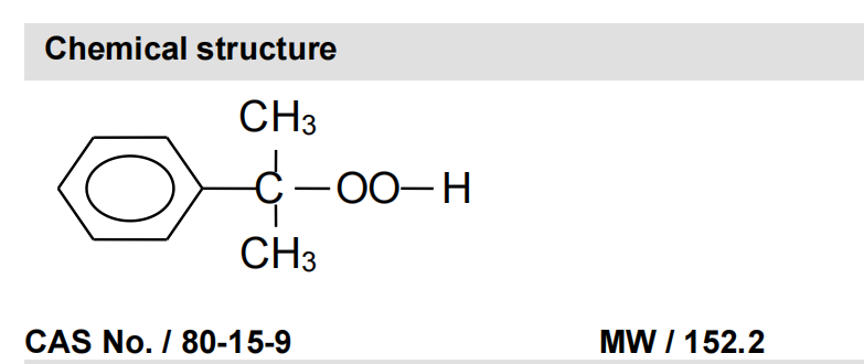 Cumene Hydroperoxide 80S